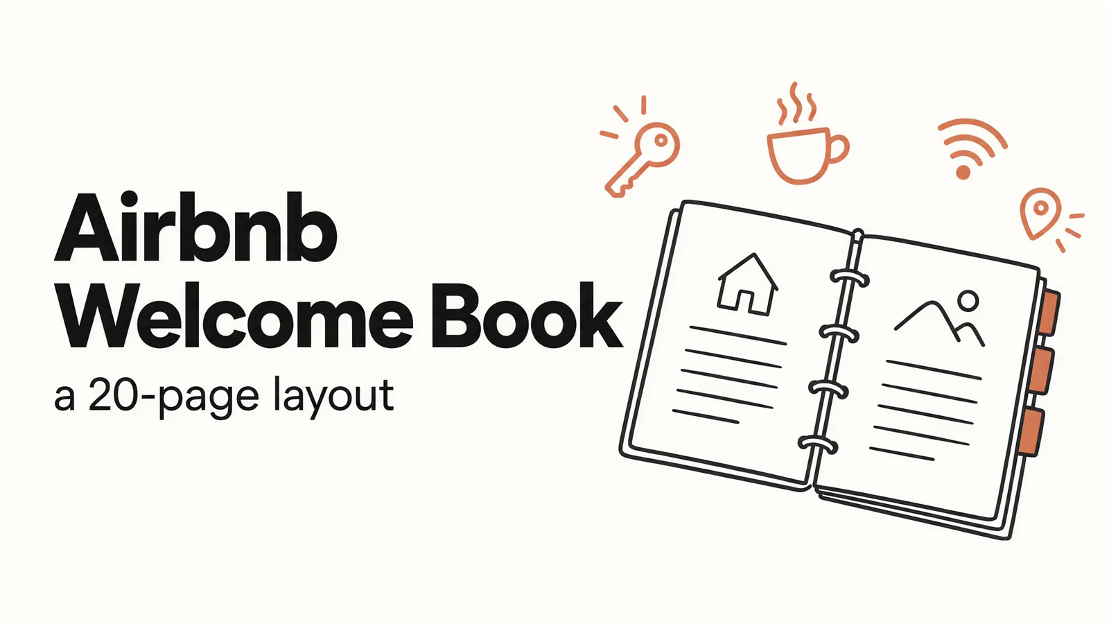 Airbnb Welcome Book: A 20-Page Layout You Can Copy and Customize